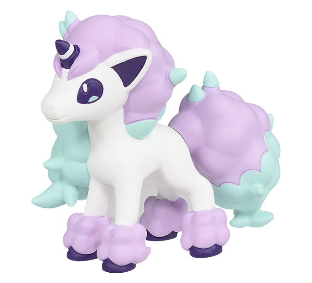 Ponyta Galar ของแท้ JP - Monster Collection Takara Tomy [โมเดลโปเกมอน]