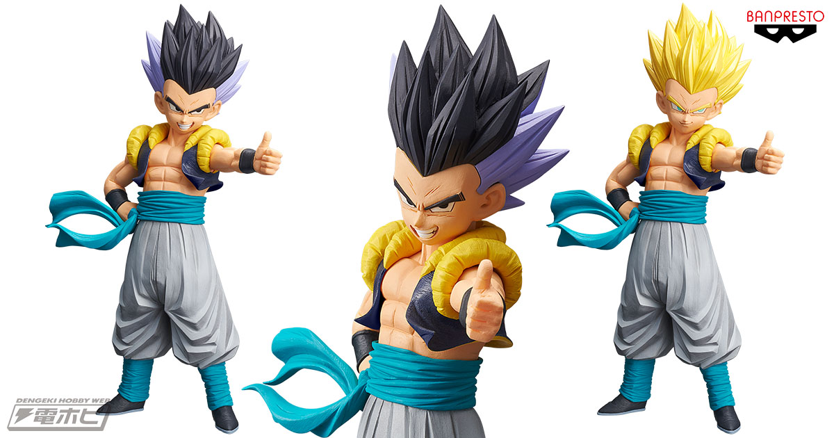 Gotenks (Super Saiyan) ของแท้ JP แมวทอง - Grandista Banpresto [โมเดลดราก้อนบอล]