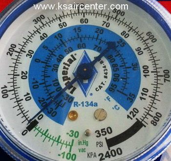 หัวเกจชาร์จนํ้ายา IMPERIAL 434-BKP สีน้ำเงิน