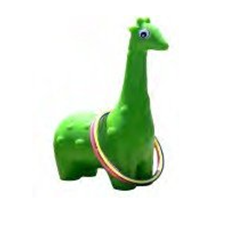 เกมโยนห่วงยีราฟคอยาวพร้อมห่วง ของเล่นเสริมพัฒนาการ ,ของเล่นเสริมทักษะ,ของเล่นเด็ก, สื่อการสอนอนุบาล ขนาด 14x34x44 ซม.