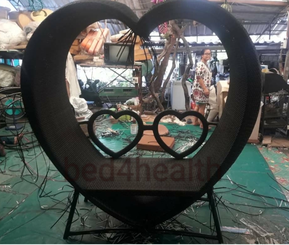 ซุ้มหัวใจ-หวายเทียม โครงอลูมิเนียมน้ำหนักเบา แต่แข็งแรงมาก