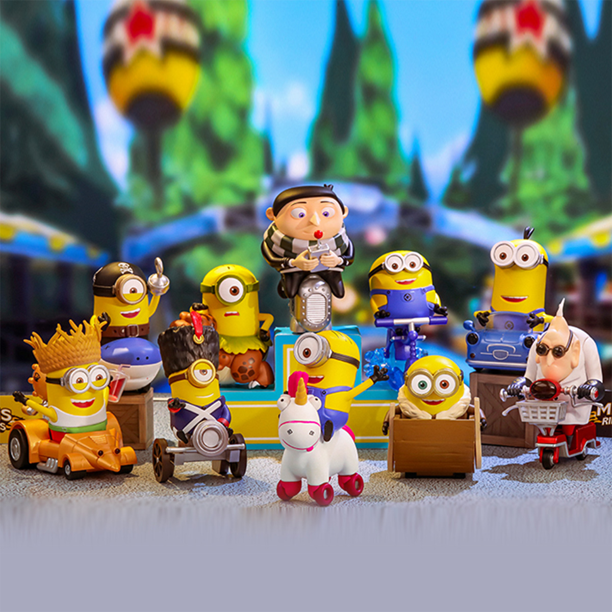 popmart minions minion rides 　ネファリオ博士　レア popmart minions minion rides ネファリオ博士 - メルカリ