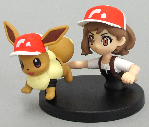Eevee & Trainer ของแท้ JP - Pokemon Center [โมเดลโปเกมอน] (2 ตัว)