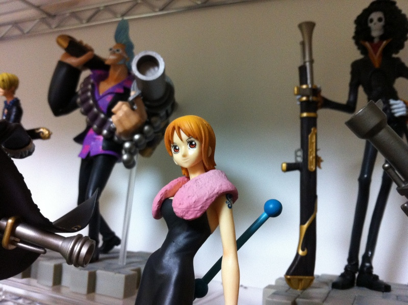 Straw Hat Pirates Strong World Set ของแท้ JP แมวทอง - Ichiban Kuji Banpresto [โมเดลวันพีช] (9 ตัว)