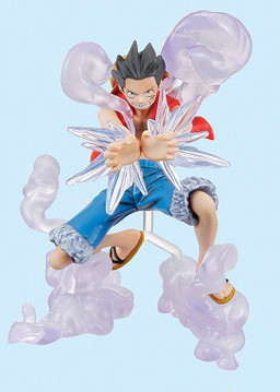 Luffy ของแท้ JP แมวทอง - Super Effect Banpresto [โมเดลวันพีช]