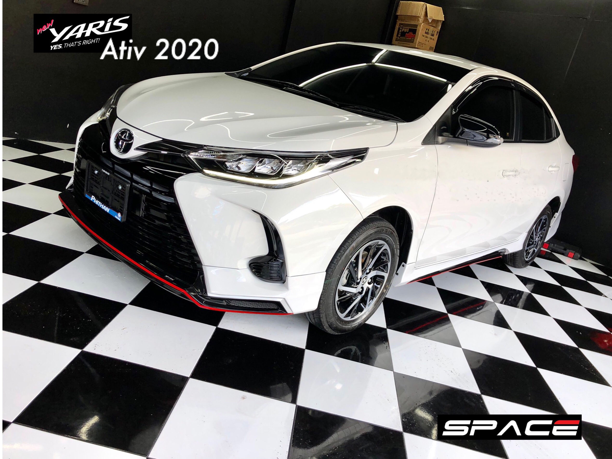 Space VS Toyota Yaris Ativ 4D 2020-On [ที่ว่างสำหรับคนอย่างคุณว่างแล้วที่นี่]