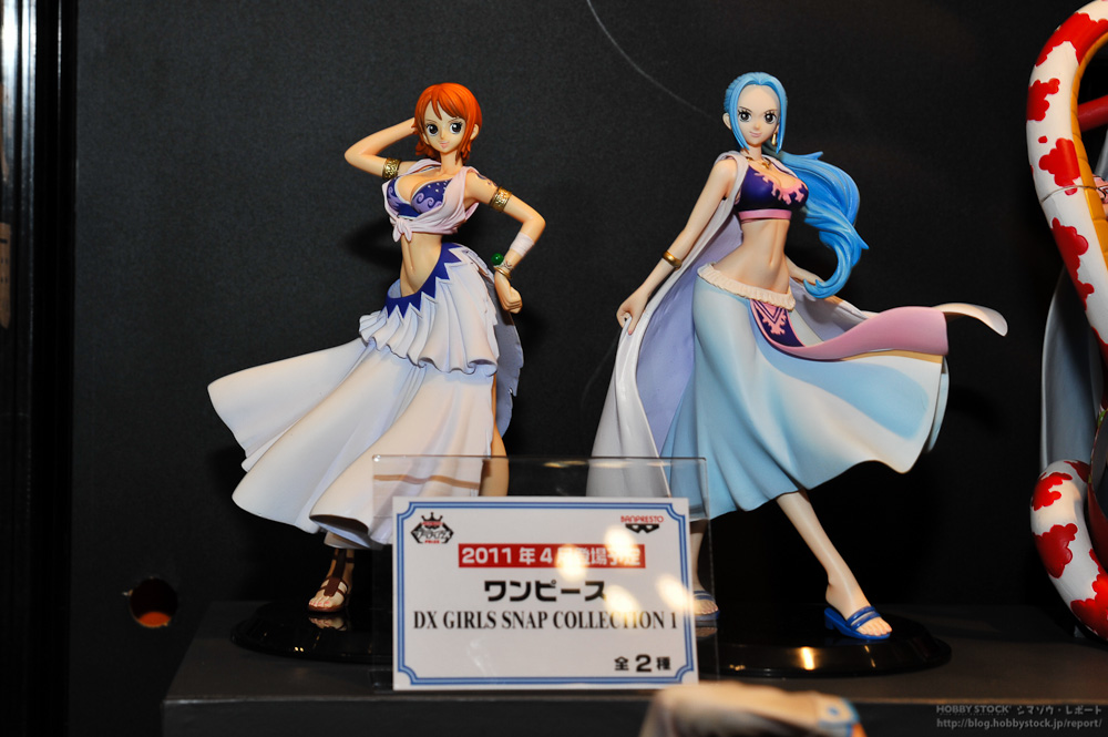 Nami & ViVi ของแท้ JP แมวทอง - Girls Snap Collection Banpresto [โมเดลวันพีช] (2 ตัว)