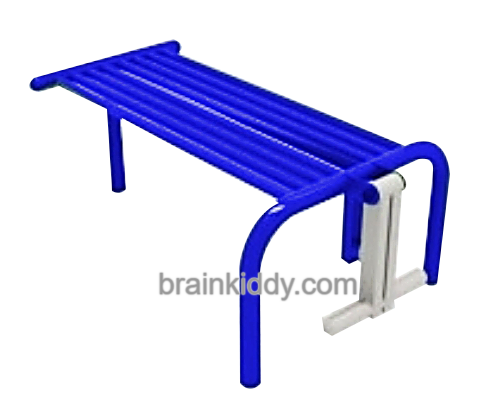 เครื่องออกกำลังกาย กลางแจ้ง ชุดอุปกรณ์ บริหารขา เข่า ลานกีฬา อเนกประสงค์ สนามกีฬา ขนาด 80 x 130 x 55 ซม.