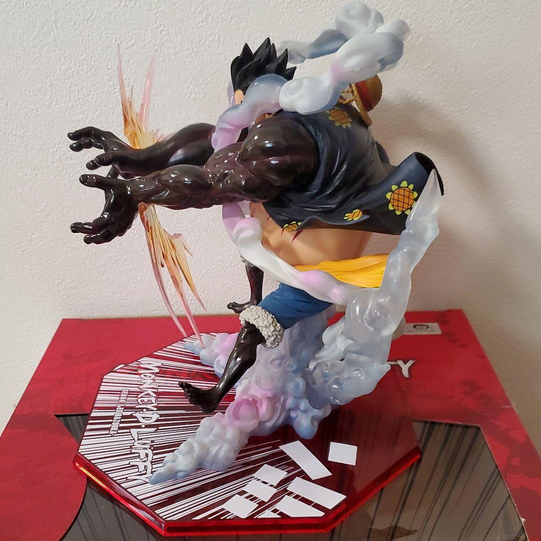 Luffy Gear 4 ของแท้ JP แมวทอง - Figuarts Zero Bandai [โมเดลวันพีช]
