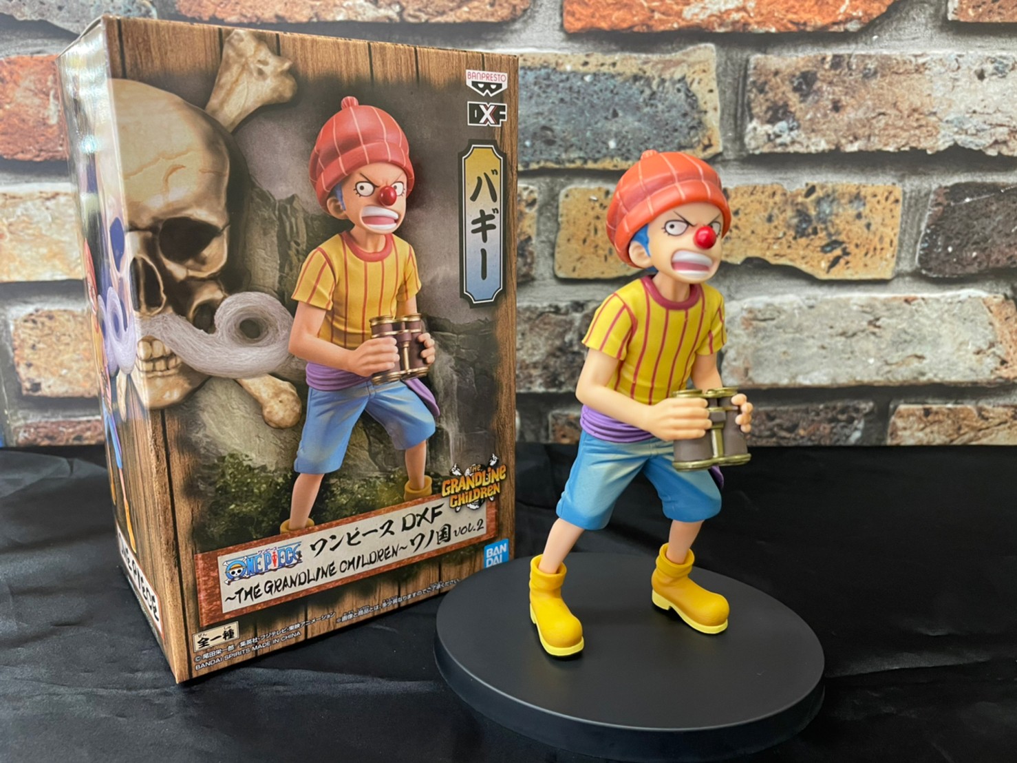 Buggy Wano ของแท้ JP แมวทอง - Grandline Men Banpresto [โมเดลวันพีช]