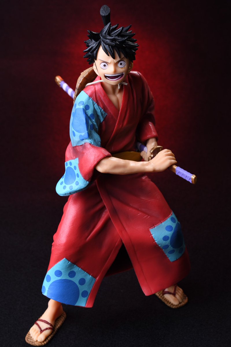 Luffy Wano ของแท้ JP แมวทอง - Ichiban Kuji Banpresto [โมเดลวันพีช]