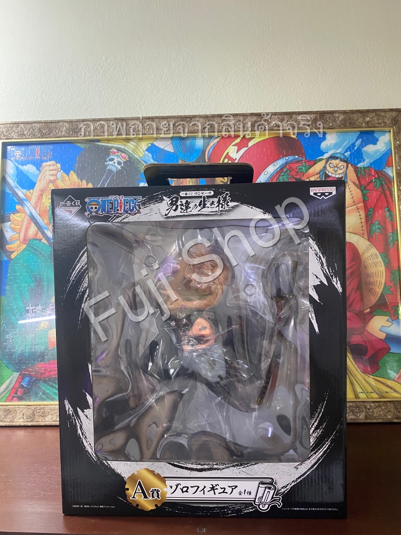Zoro ของแท้ JP แมวทอง - Ichiban Kuji Banpresto [โมเดลวันพีช]