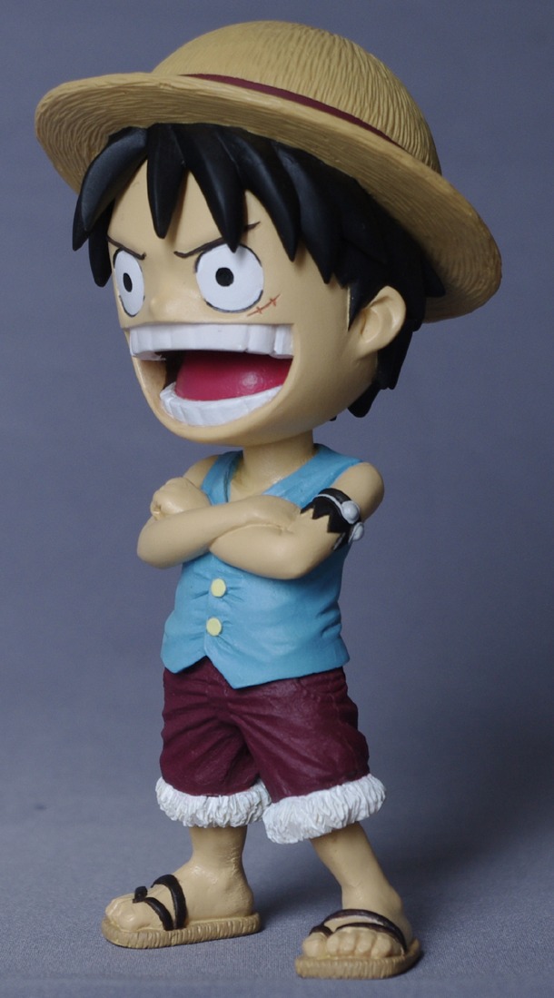 Luffy ของแท้ JP แมวทอง - Bobbing Head Plex [โมเดลวันพีช]