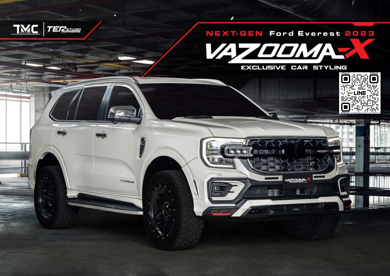 VAZOOMA-X VS FORD NEXT GEN EVEREST'2022 [กำเนิดมาเพื่อรถสายพันธุ์นี้!!]