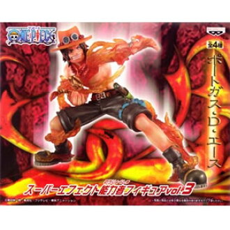 Ace ของแท้ JP แมวทอง - Super Effect Banpresto [โมเดลวันพีช]