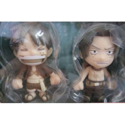 Luffy & Ace ของแท้ JP แมวทอง - Besmile Bandai [โมเดลวันพีช] (2 ตัว)