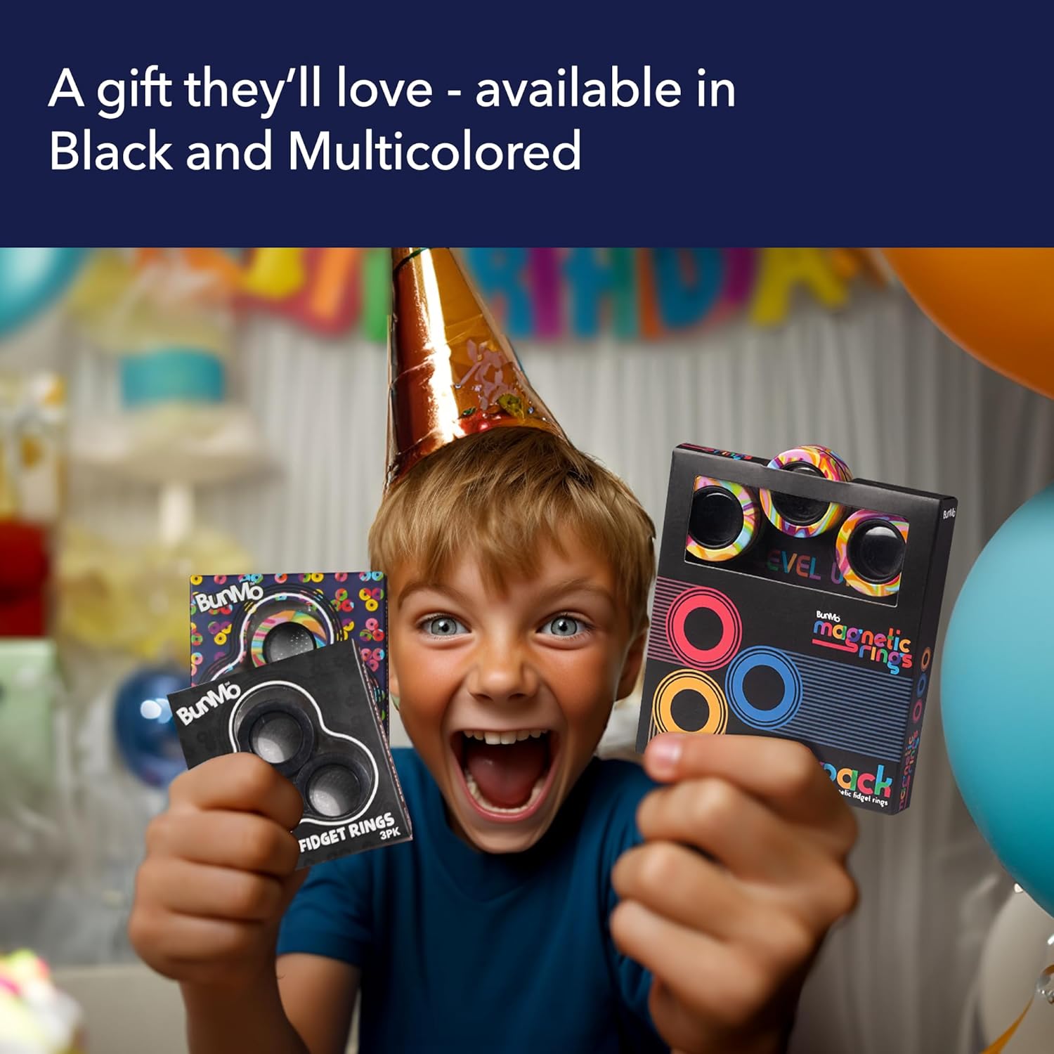 Magnetic Fidget Rings ของแท้ USA - BunMo [ สินค้าพร้อมส่ง ]