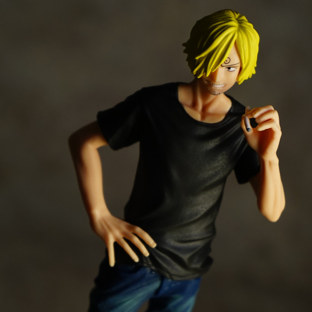 Sanji ของแท้ JP แมวทอง - Jeans Freak Banpresto [โมเดลวันพีช]