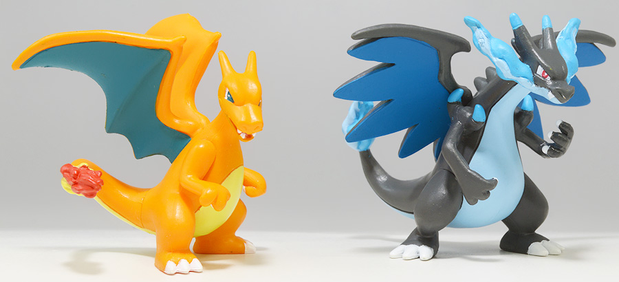 Mega Charizard X ของแท้ JP - Monster Collection Takara Tomy [โมเดลโปเกมอน]