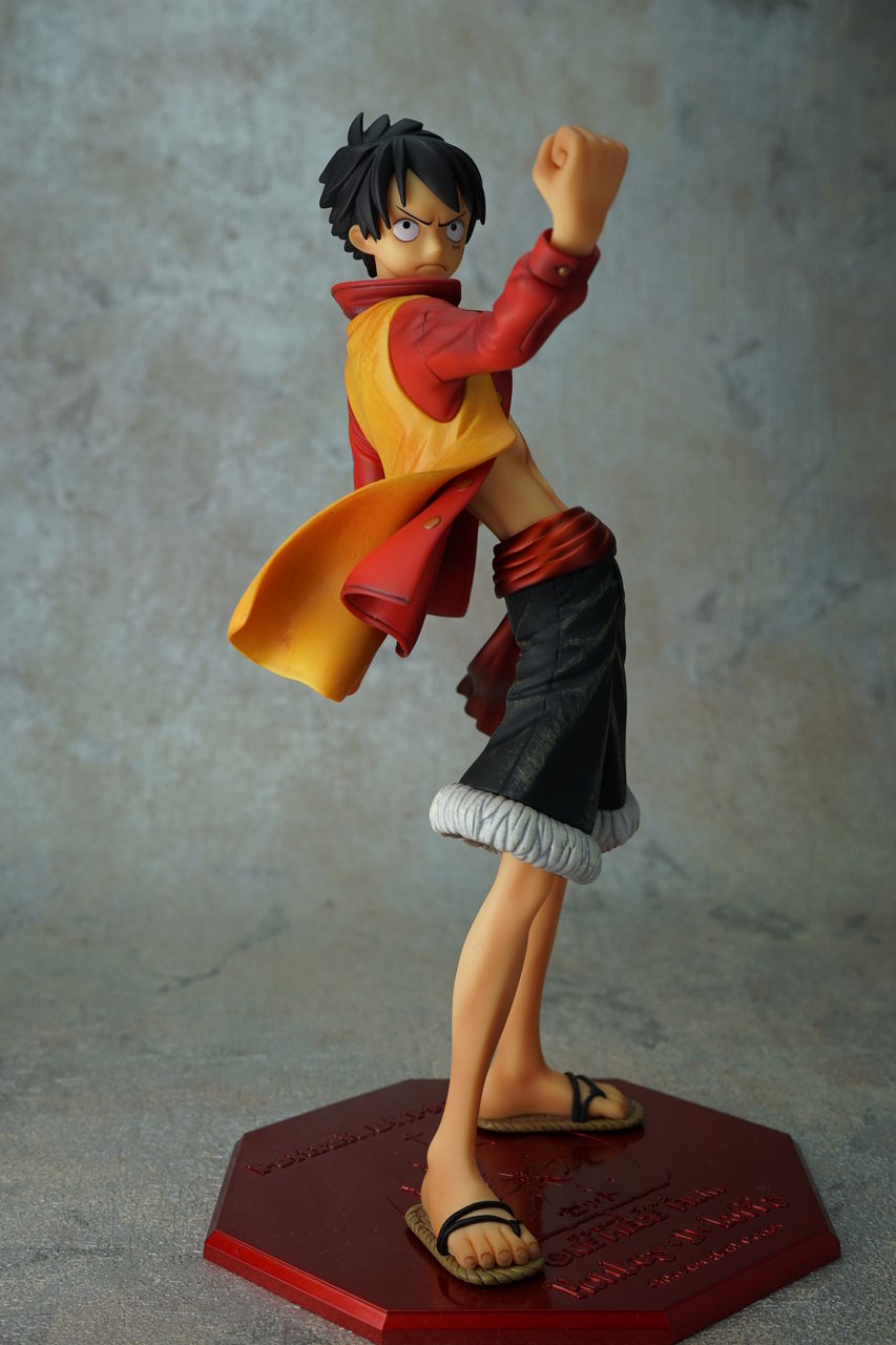 Luffy Film Z ของแท้ JP แมวทอง - POP Megahouse [โมเดลวันพีช]
