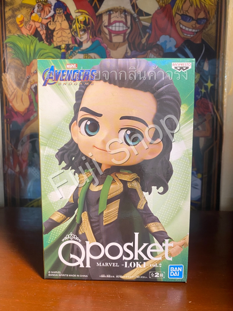 Loki - ver.A ของแท้ JP - Q Posket Banpresto [โมเดล Marvel]