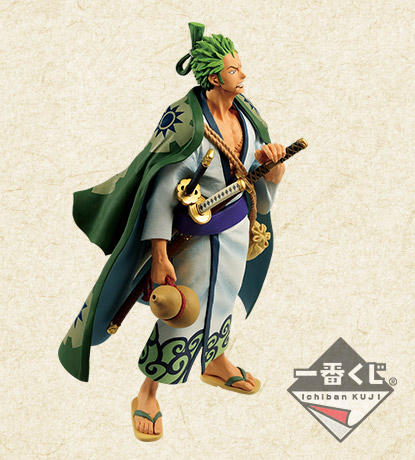 Zoro Wano ของแท้ JP แมวทอง - Ichiban Kuji Banpresto [โมเดลวันพีช]