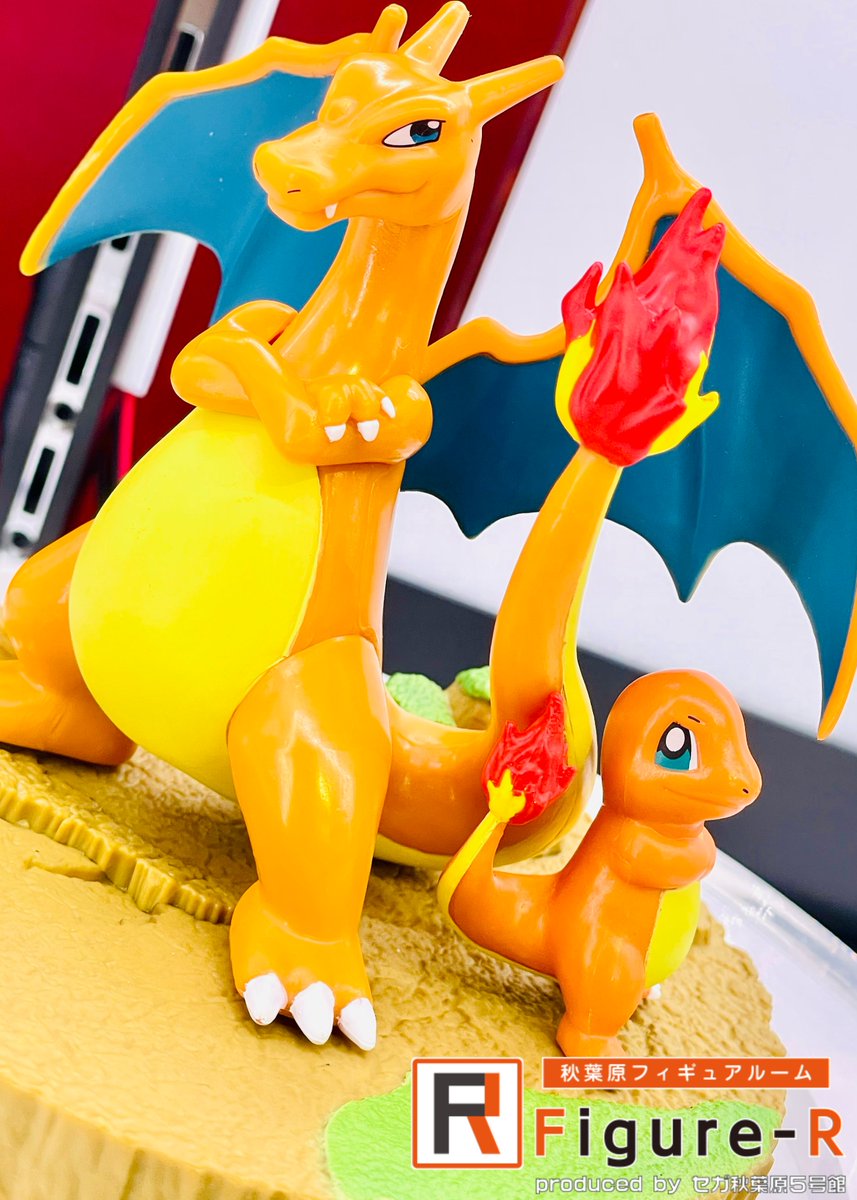 Charizard & Charmander ของแท้ JP - Banpresto [โมเดลโปเกมอน] (2 ตัว)