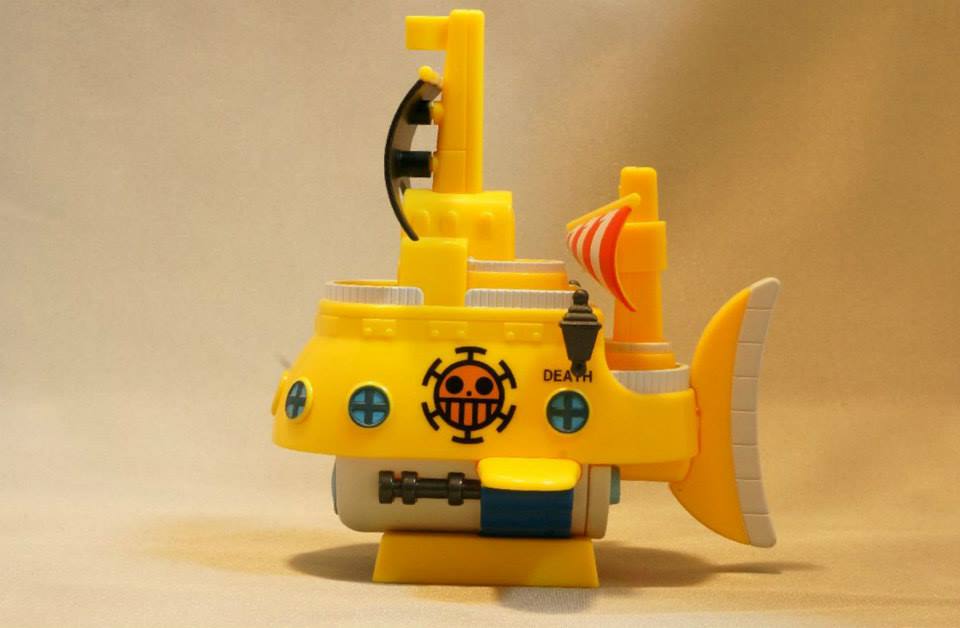 Trafalgar-Law's Submarine ของแท้ JP แมวทอง - Chara Bank Megahouse [โมเดลเรือวันพีช]