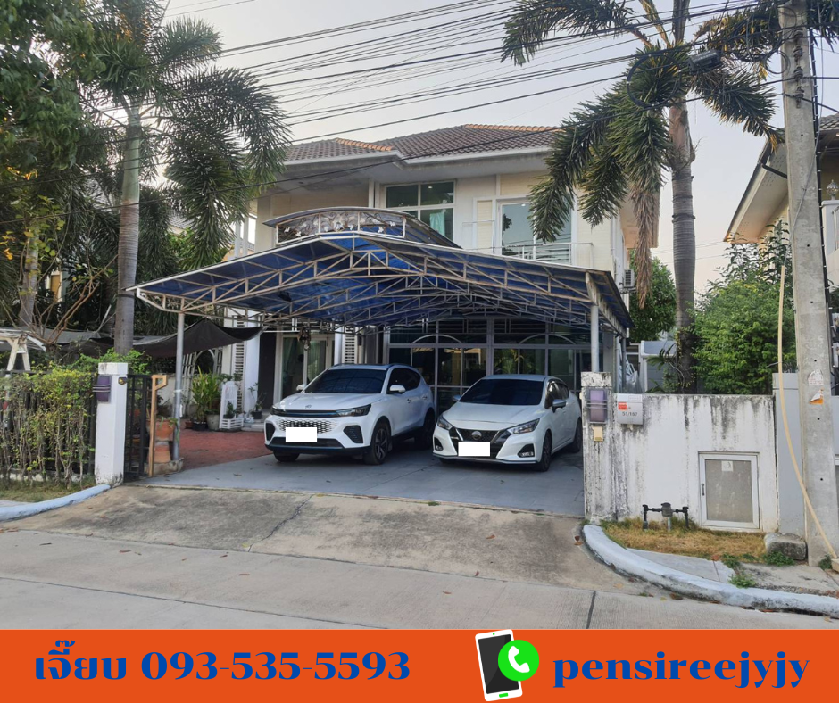 บ้านเดี่ยว เดอะ แกลเลอรี่ ใกล้ถนนพุทธมณฑลสาย 4 เพียง 250 เมตร บ้านเดี่ยว 2ชั้น ขนาด 74 ตารางวา