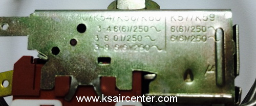 เทอร์โมสตัส ตู้เย็น ประตูเดียว ซิงเกอร์