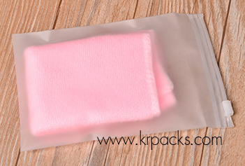 ถุงซิปรูด ถุงซิปสไลด์ พลาสติกขุ่น