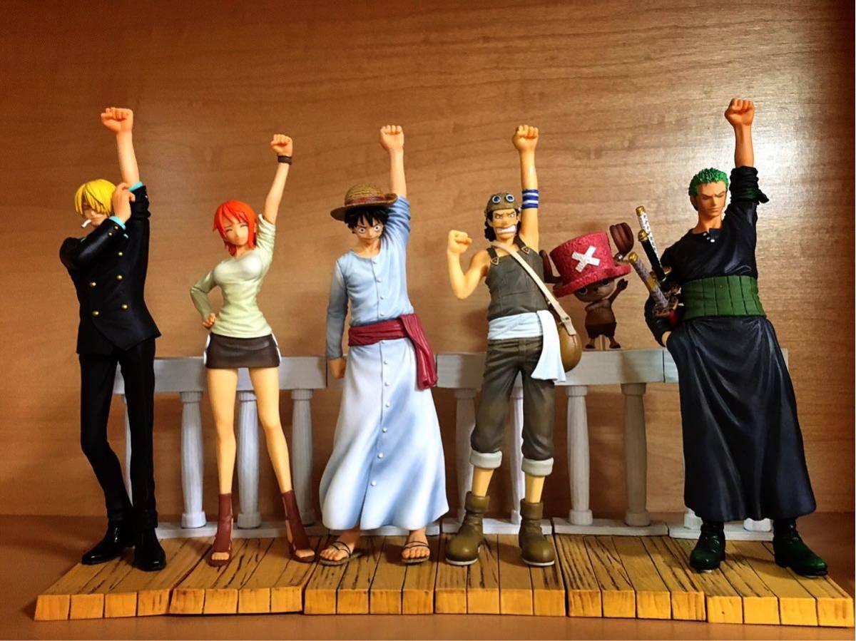 Alabasta Set ของแท้ JP แมวทอง - Dramatic Showcase Banpresto [โมเดลวันพีช] (6 ตัว)