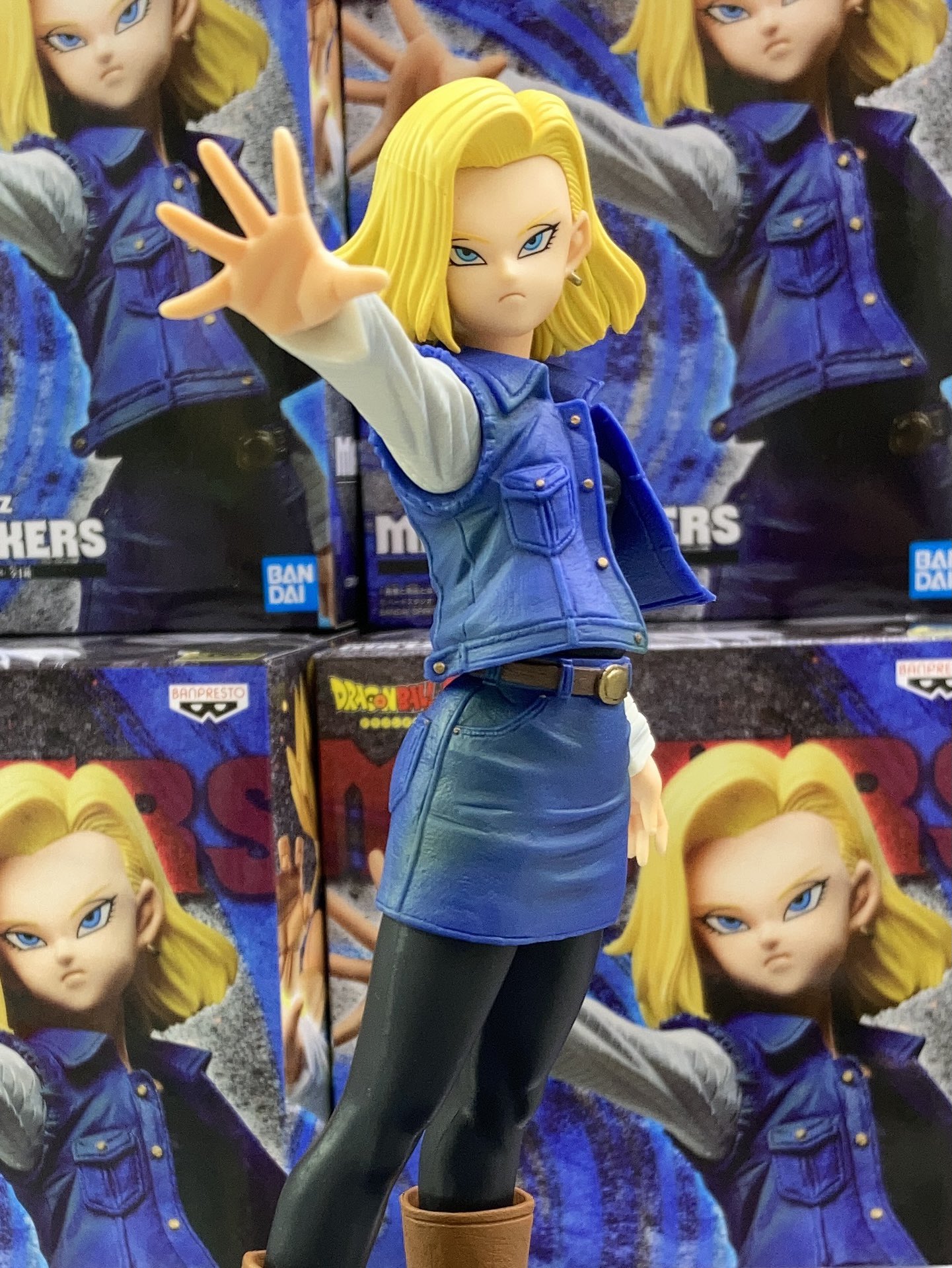 No.18 ของแท้ JP แมวทอง - Match Makers Banpresto [โมเดลดราก้อนบอล]