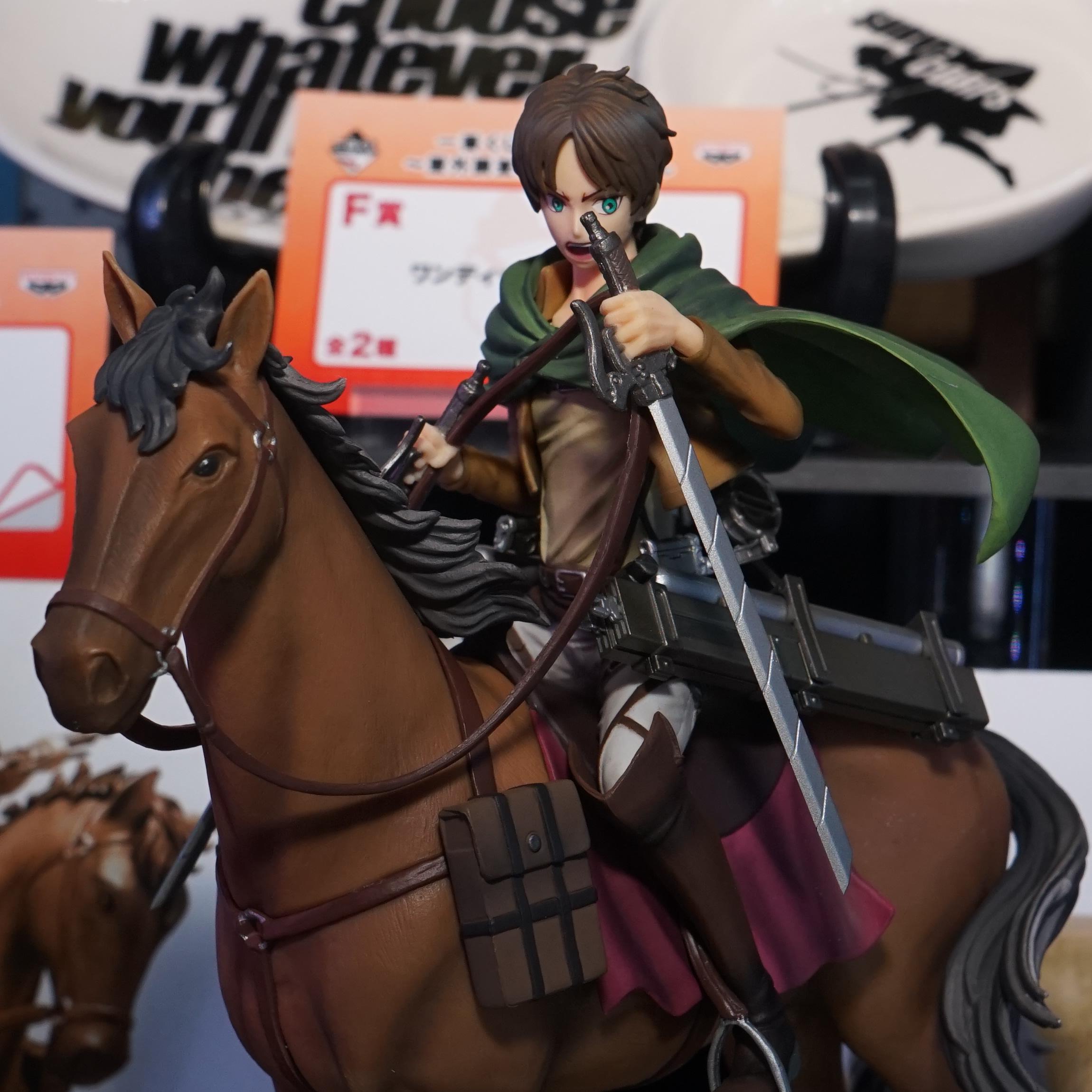 Eren ของแท้ JP - Ichiban Kuji Banpresto [โมเดล Attack on Titan]