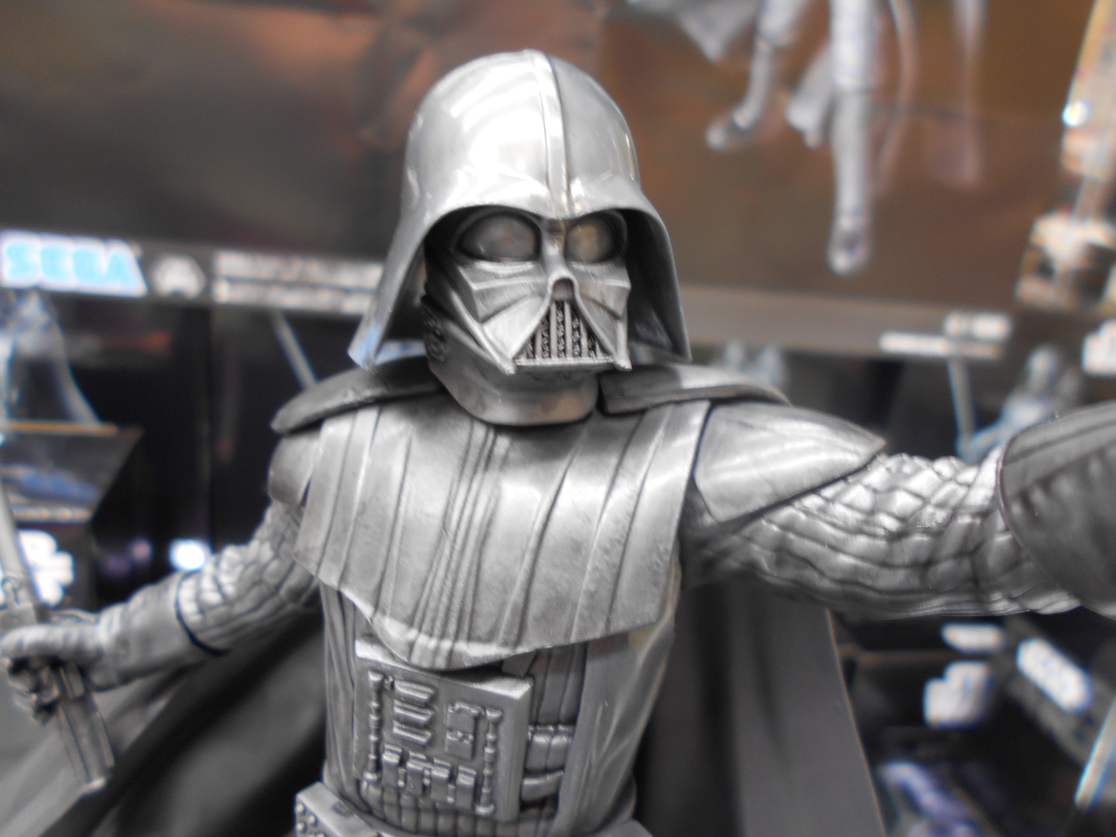 Darth Vader Metallic Version ของแท้ JP - Premium 1/10 Scale Figure Sega [โมเดล Star Wars]