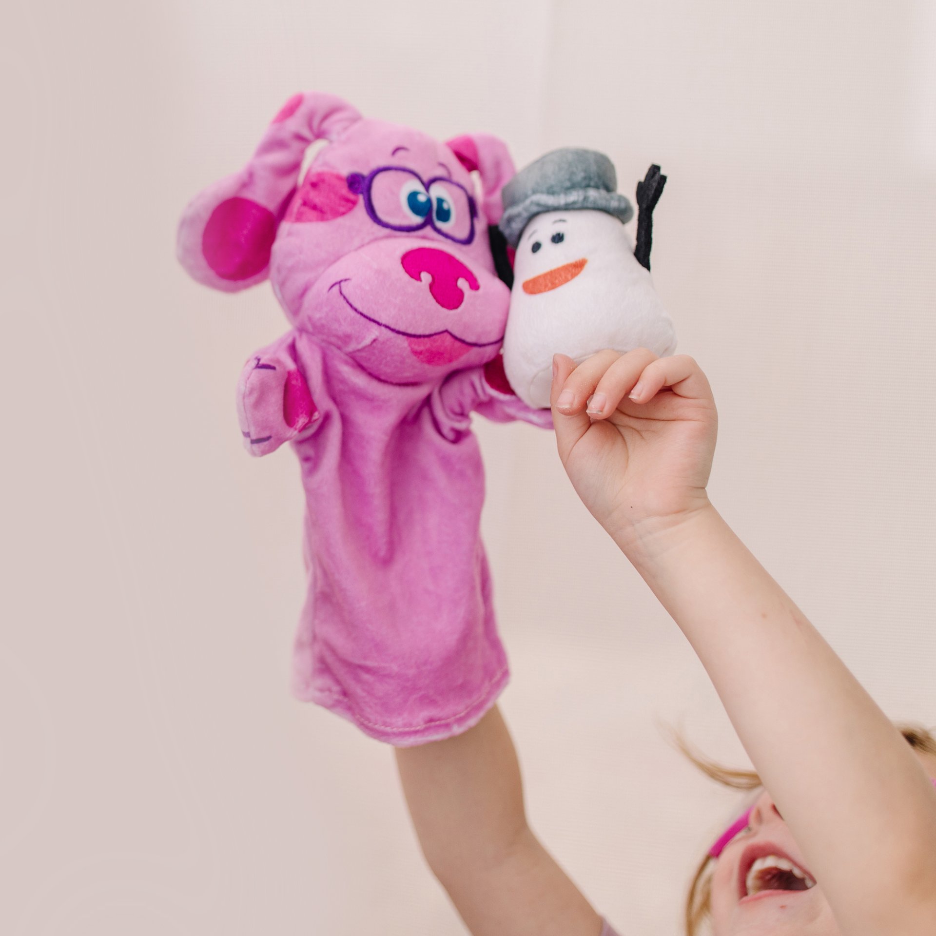 หุ่นมือเด็ก 5 ตัว ของเล่นเสริมพัฒนาการเด็ก เสริมทักษะการเรียนรู้ สื่อการสอนอนุบาล พร้อมส่ง