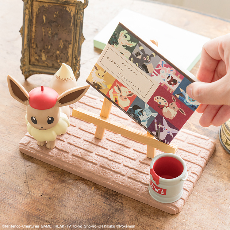 Eevee & Colorful Art ของแท้ JP - Ichiban Kuji Banpresto [โมเดลโปเกมอน]