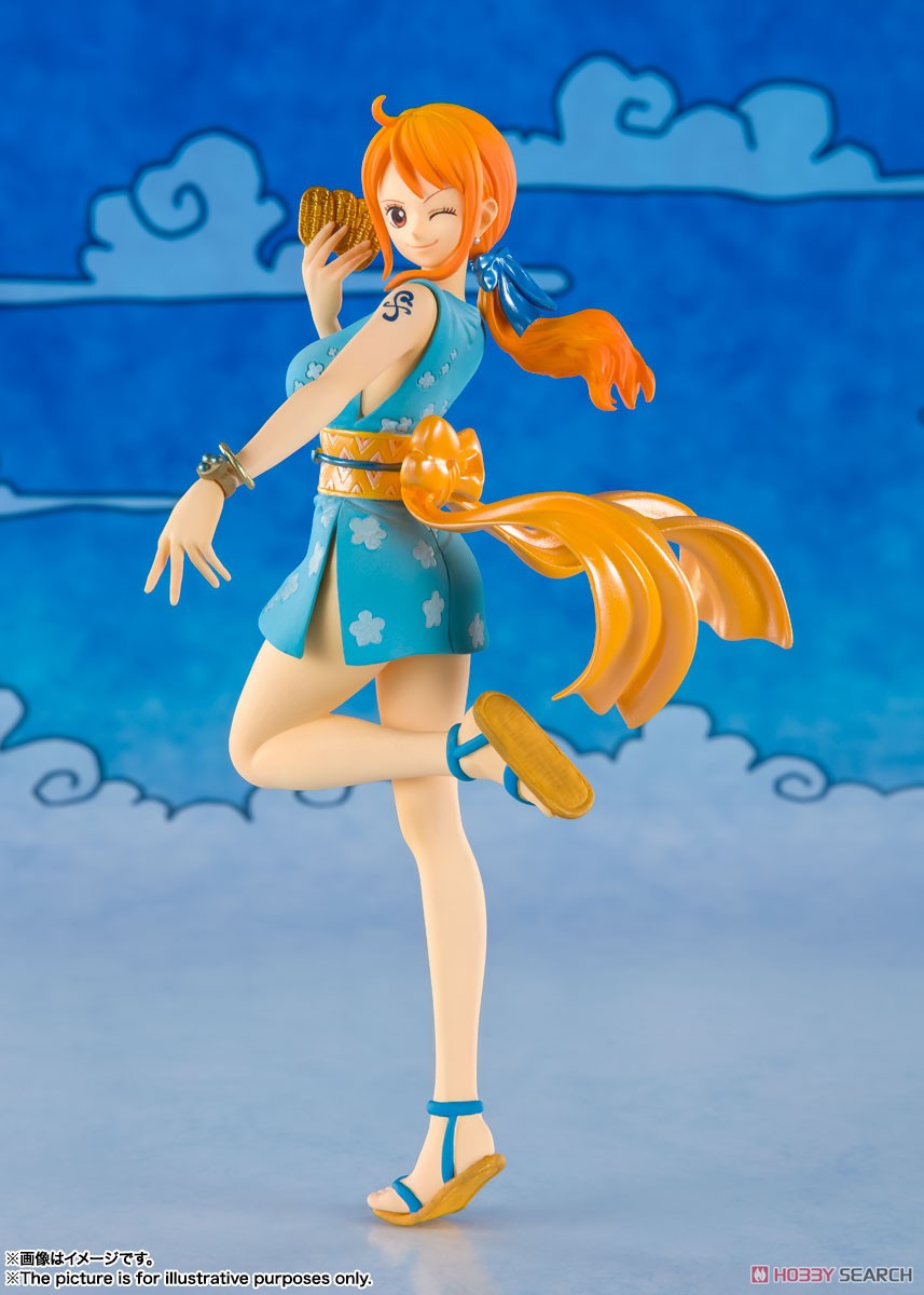 Nami Wano ของแท้ JP แมวทอง - Figuarts Zero Bandai [โมเดลวันพีช]