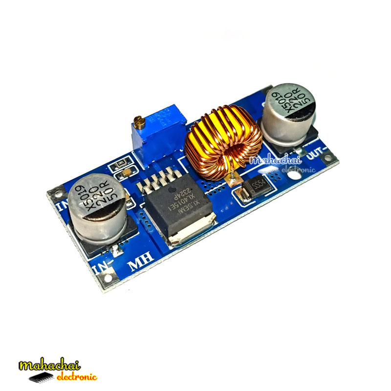 5A DC-DC Step Down โมดูลจ่ายไฟแบบปรับได้ Lithium Ch