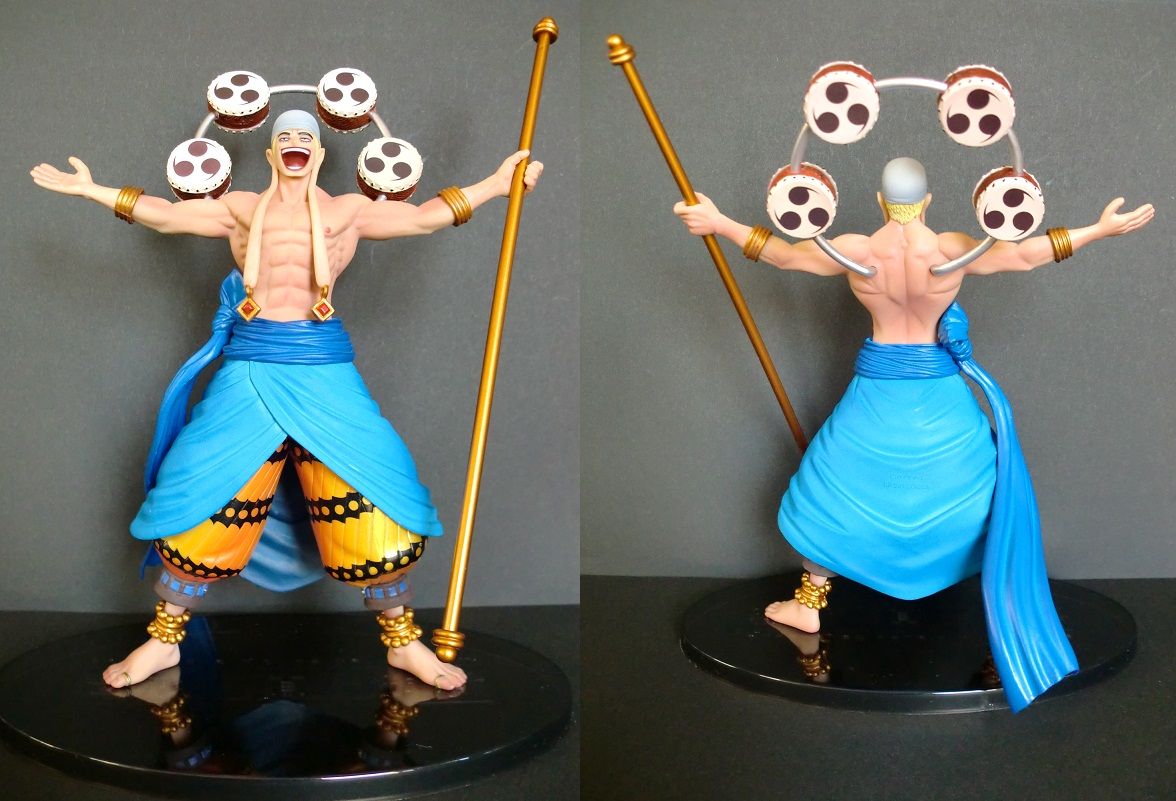 Enel ของแท้ JP แมวทอง - Scultures Banpresto [โมเดลวันพีช]