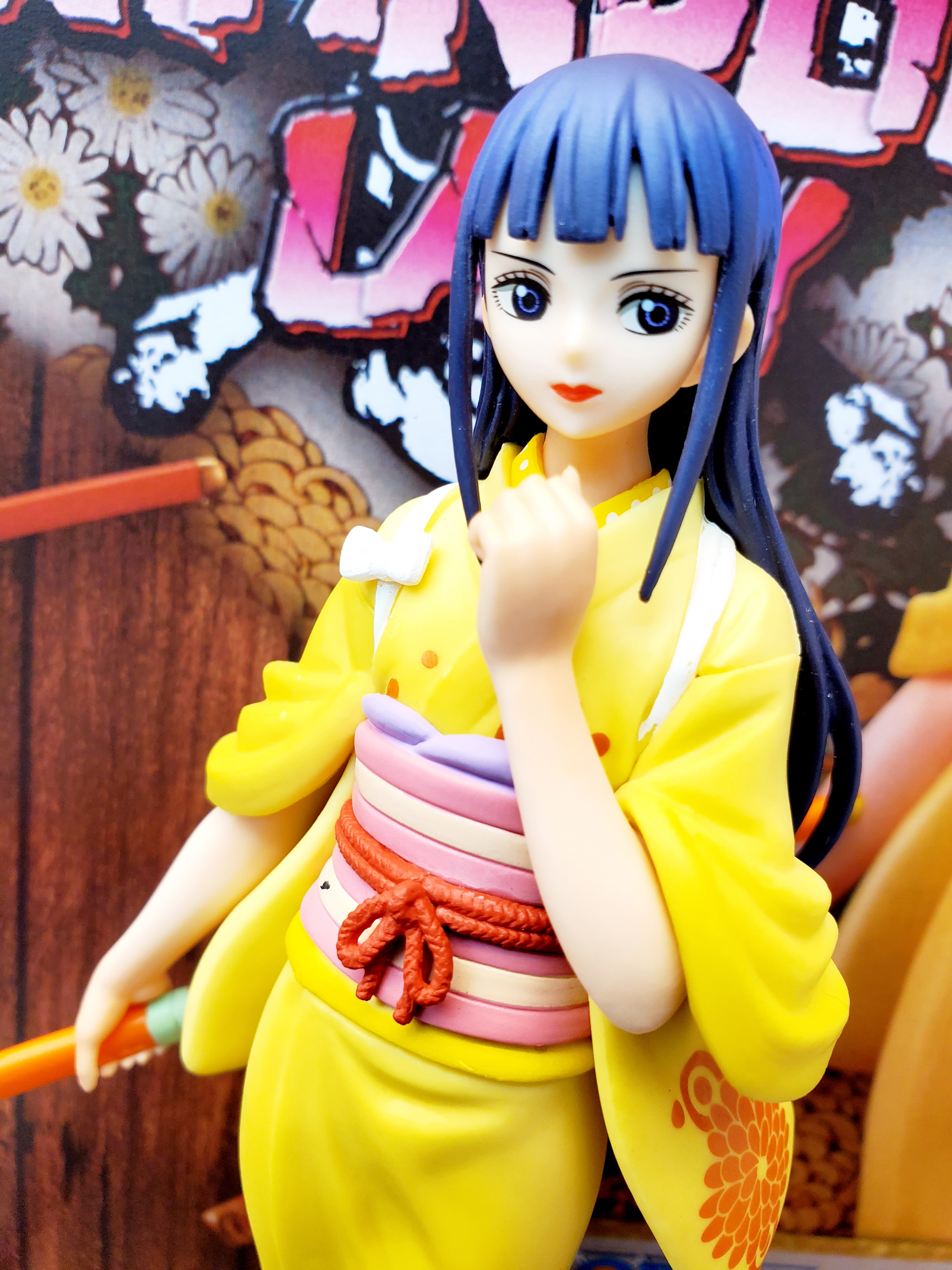 Okiku ของแท้ JP แมวทอง - Grandline Lady Banpresto [โมเดลวันพีช]
