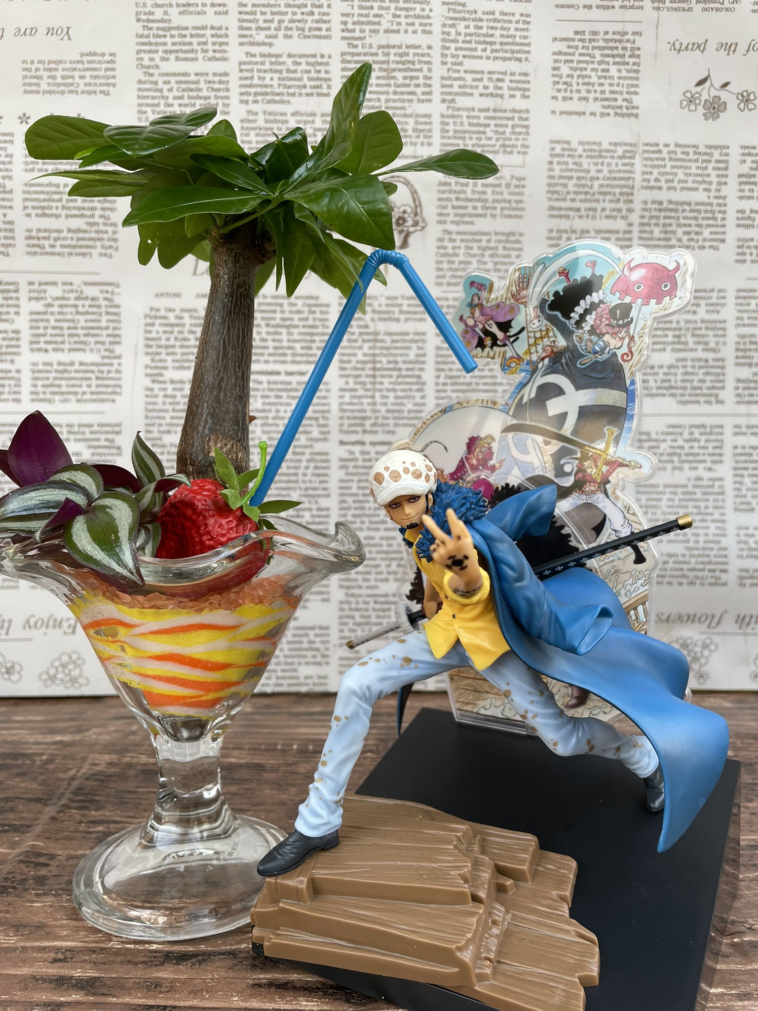 Law ของแท้ JP แมวทอง - Ichiban Kuji Banpresto [โมเดลวันพีช]