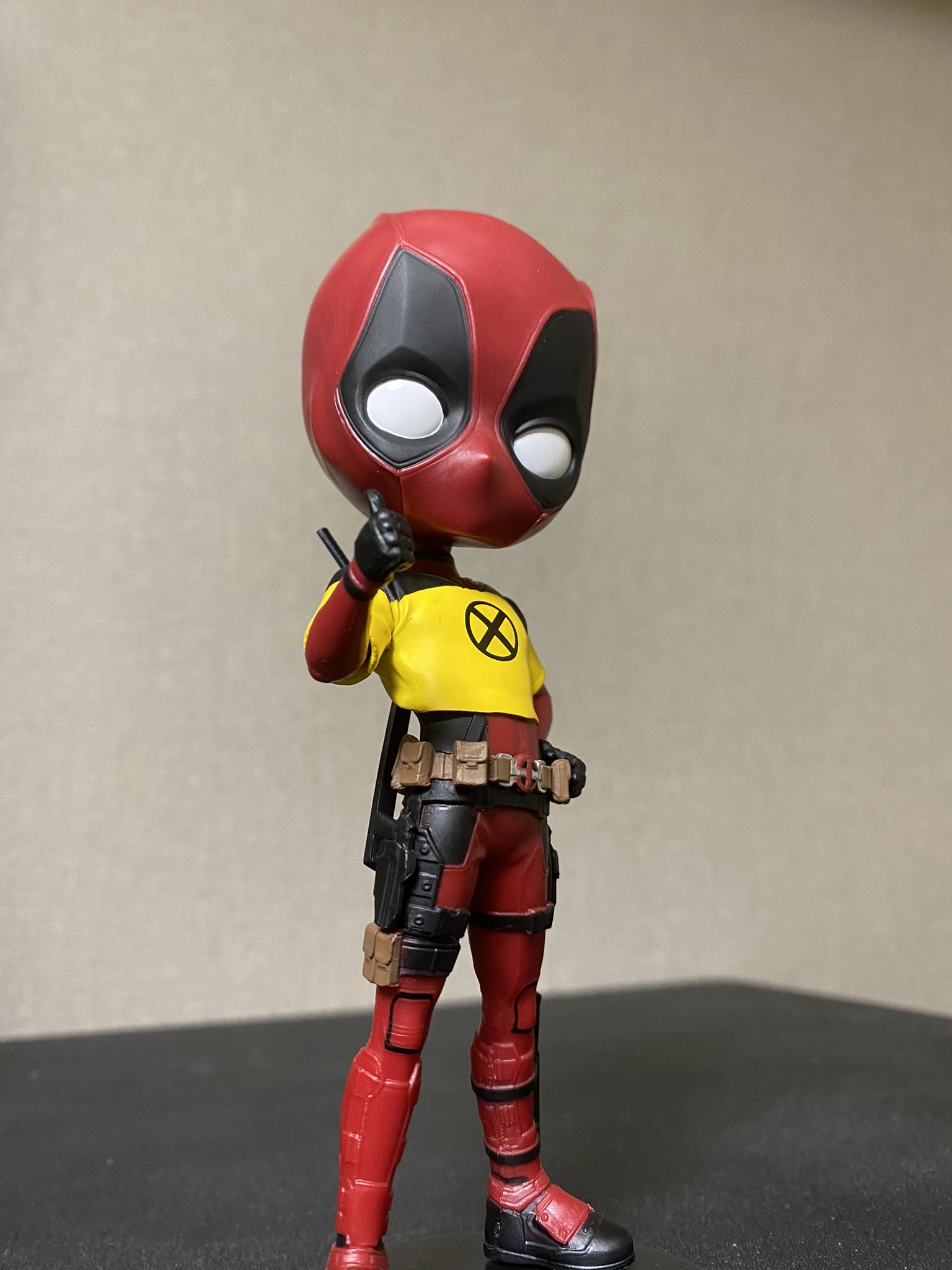 Deadpool - ver.B ของแท้ JP - Q Posket Banpresto [โมเดล Marvel]
