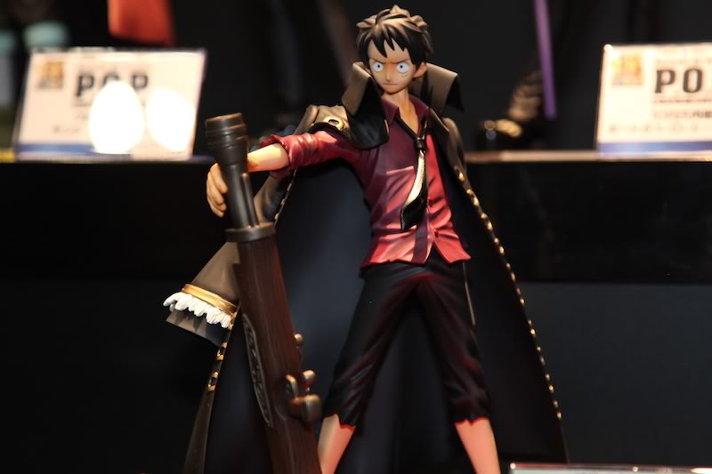 Luffy Strong World ของแท้ JP แมวทอง - POP Megahouse [โมเดลวันพีช]
