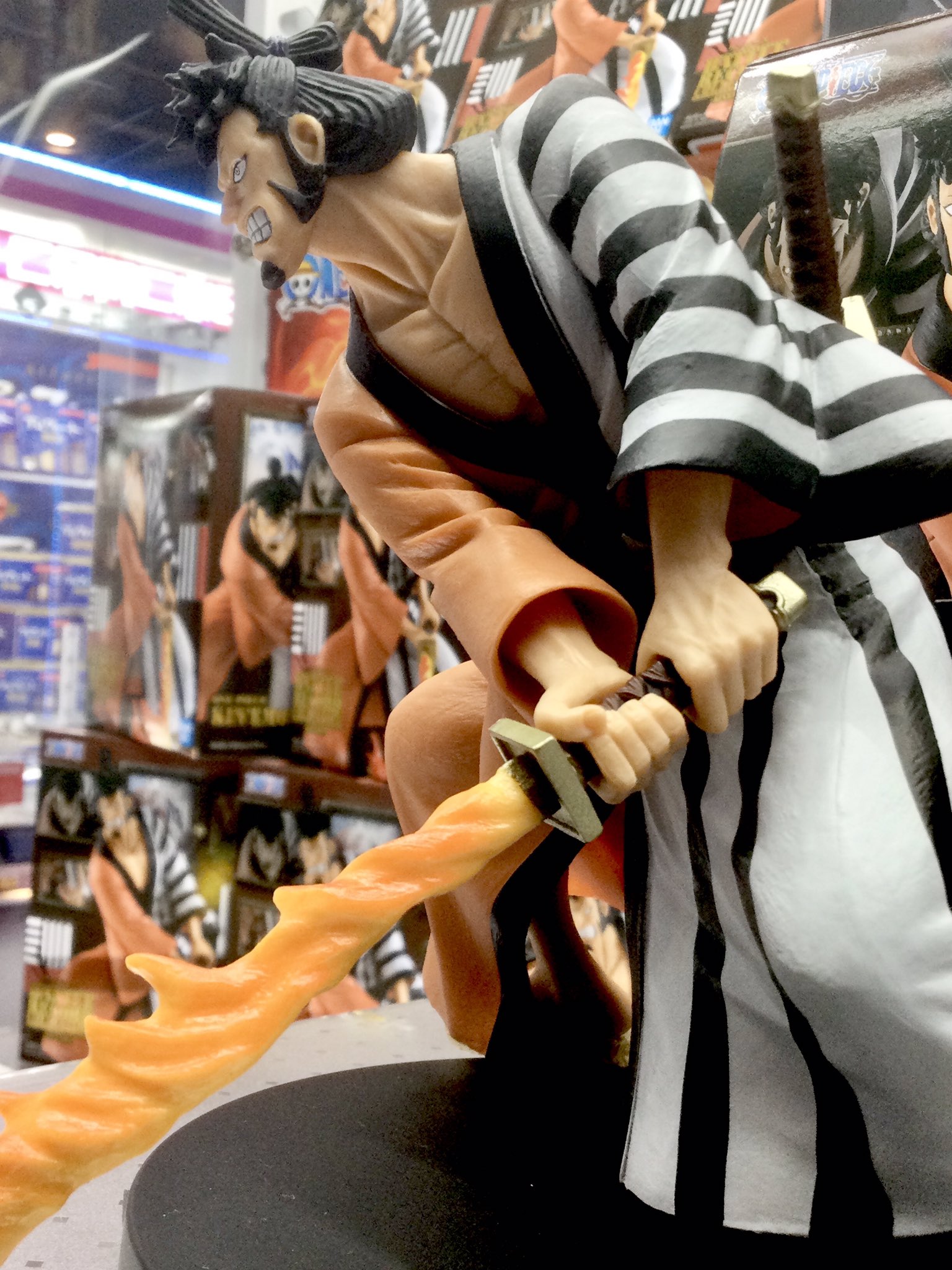 Kinemon ของแท้ JP แมวทอง - Battle Record Collection Banpresto [โมเดลวันพีช]