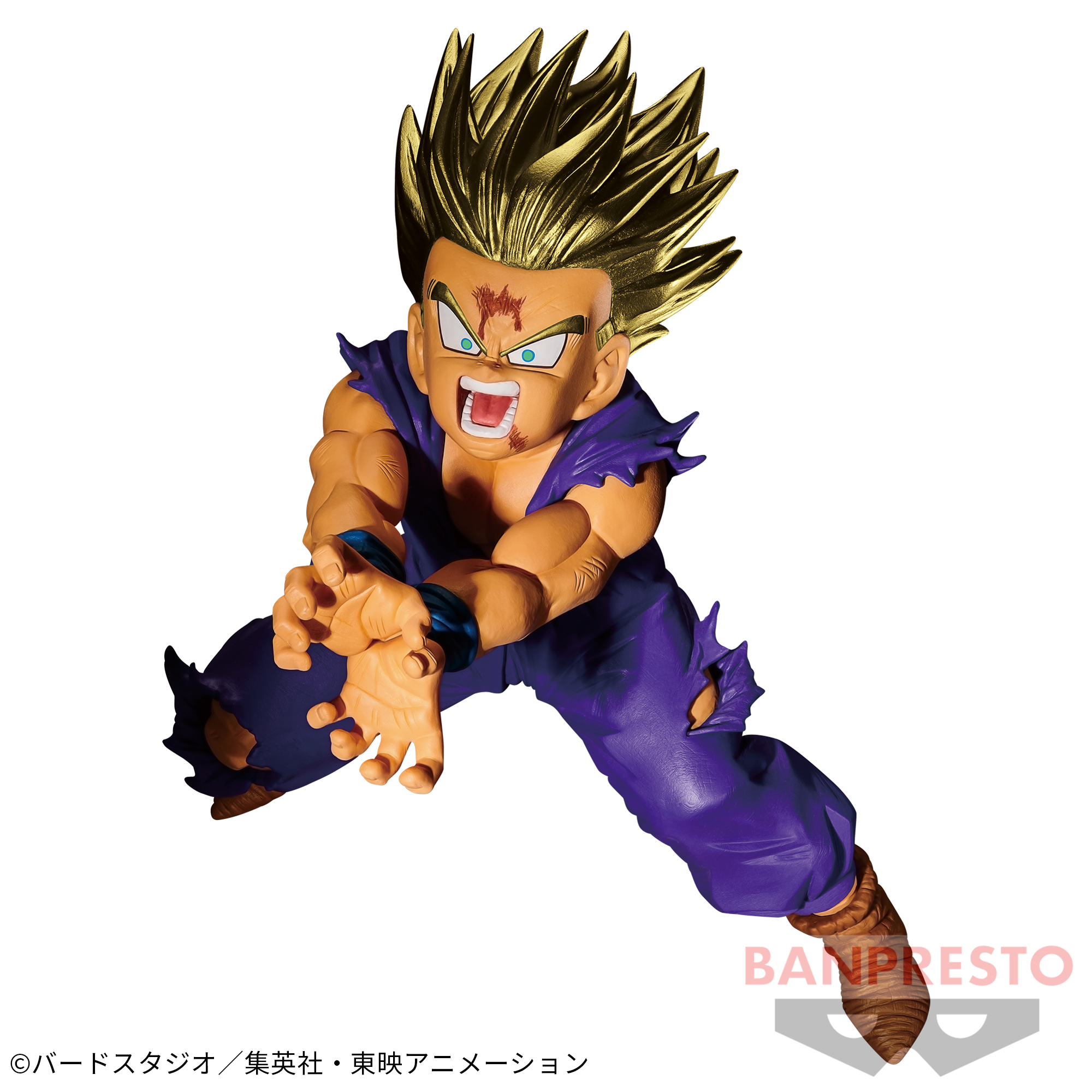 Gohan Super Saiyan ของแท้ JP แมวทอง - Blood of Saiyans Banpresto [โมเดลดราก้อนบอล]