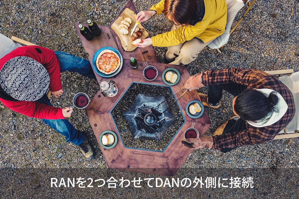 m*3様 Hilander Hexagon Table DAN Hexagon Table Dan - MunichOutdoor : Inspired by LnwShop.com (v2)