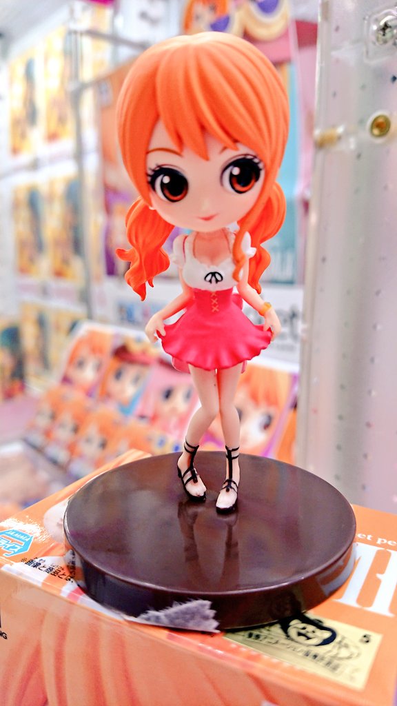Nami ของแท้ JP แมวทอง - Q Posket Petit Banpresto [โมเดลวันพีช]