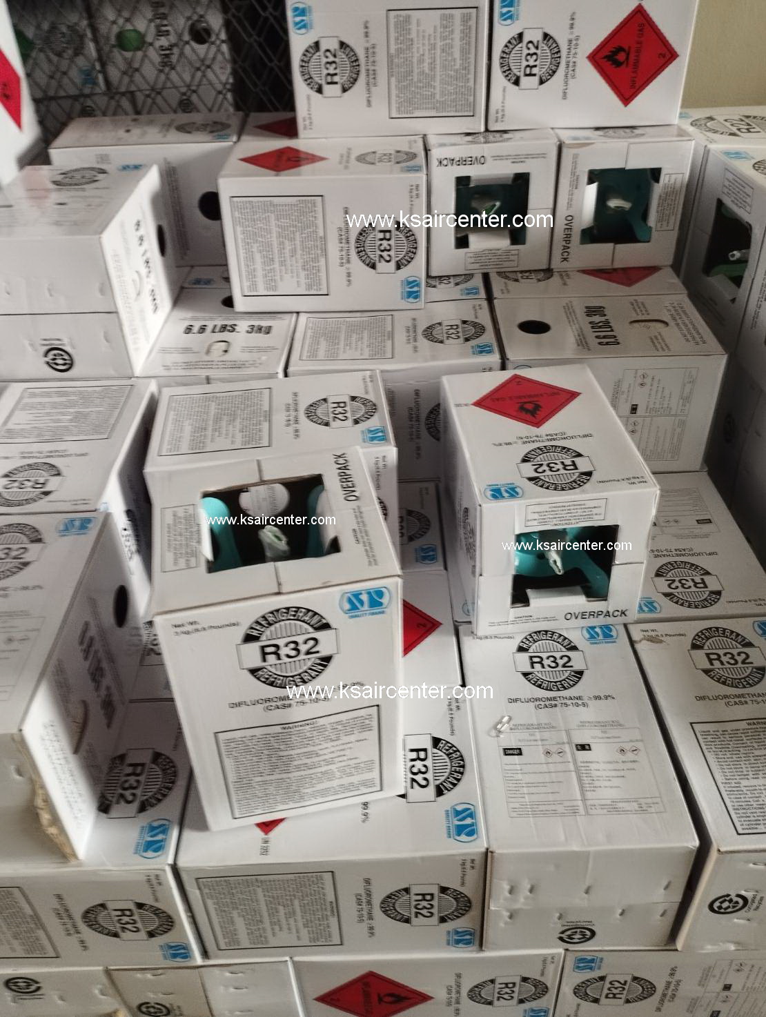 น้ำยาแอร์ R-32 ขนาด 3 กก / ถัง