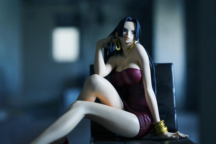 Boa Hancock ของแท้ JP แมวทอง - Creator X Creator Banpresto [โมเดลวันพีช]